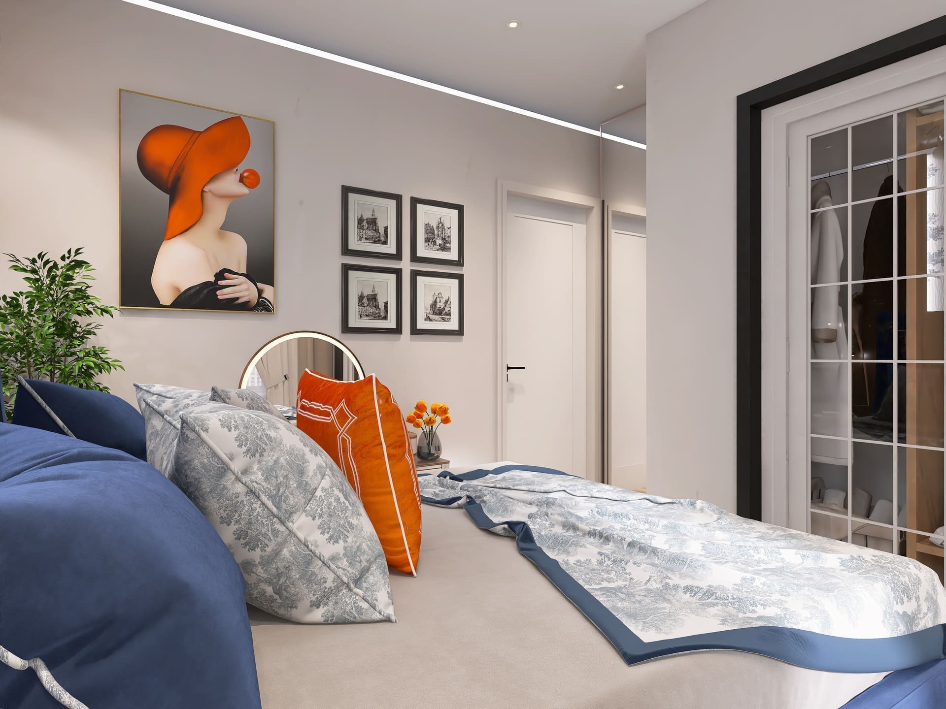 Schlafzimmer, Richmond, VA · Eindrücke 3